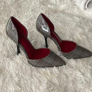 Plaid Womens Heels